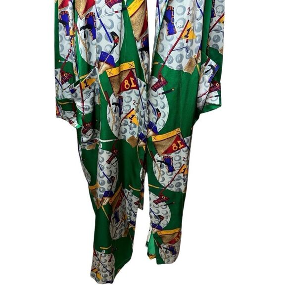 Nicole Miller Robe Unisex Size M Rare Vintage Golf Robe - Picture 2 of 5